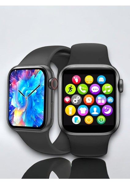 T700 Akıllı Saat | Bluetooth Arama, Büyük Ekran, Bildirim Gösterimi, Adımsayar, iOS & Android Uyumlu