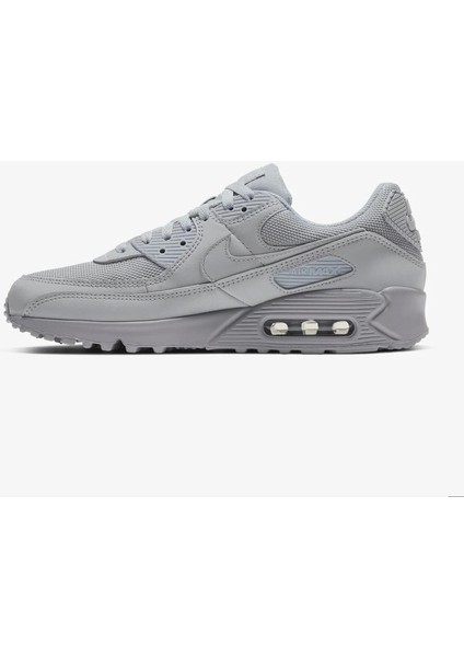 Shoes Air Max 90 Erkek Sneaker CN8490-001 (Yarım Numara Büyük Almanızı Öneririz) Gri - 40