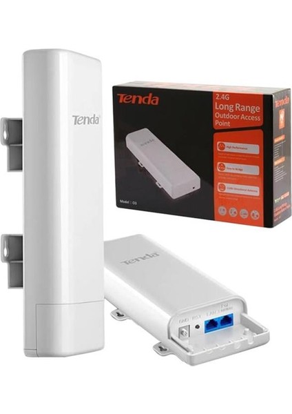 Tenda O3 5 Km Mesafe 150 Mbps Dış Mekan Access Point