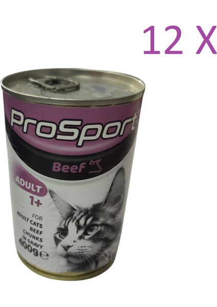Prosport Dana Etli Kedi Konservesi 400 gr 12 Adet