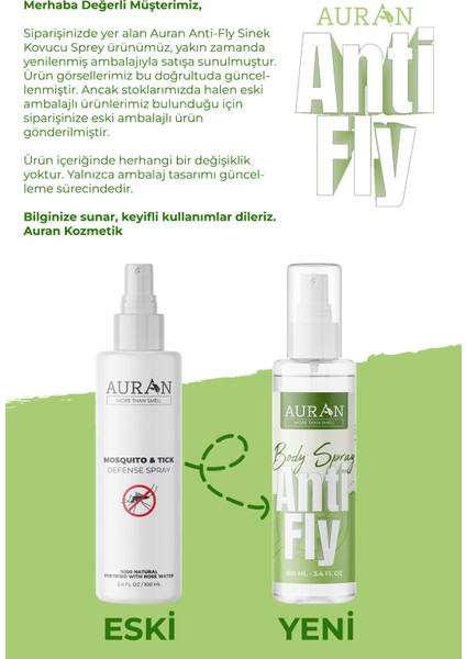 Sivrisinek & Kene Kovucu Bitkisel Sprey %100 Doğal Vücut Koruyucu Mosquito Tick Defense Spray 100ML