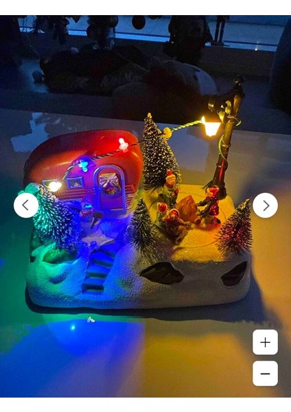 Ledli Müzikli Dönen Camping Çift Fonksiyonlu Hareketli Wireless 1 Adet indirimleri