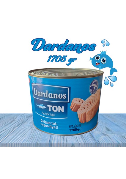 Dardanos Büfe Ton Balığı 1705 gr 2 Nolu