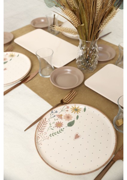 Soft Bloom Kahvaltı Takımı 12 Parça 4 Kişilik 22875