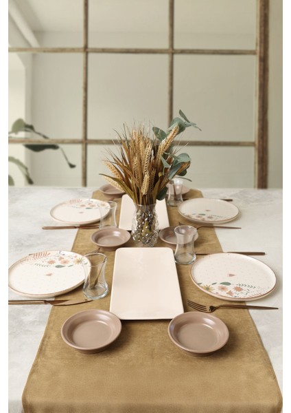 Soft Bloom Kahvaltı Takımı 12 Parça 4 Kişilik 22875