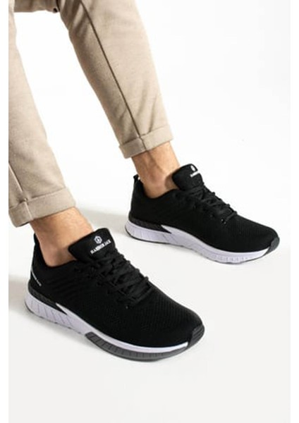 Manaus M Siyah - Beyaz Erkek Sneaker 21200-M fırsatları