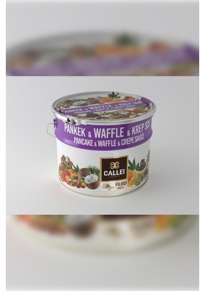Extra Waffle&krep&pankek Sos- Beyaz