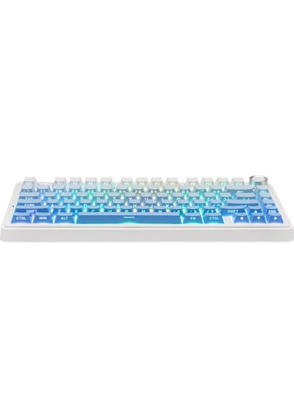 F75 Mavi Leobog Reaper Switch Rgb Kablosuz Hotswap Mekanik Gaming Klavye fırsatları