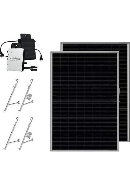 300WE 2X240WP Mikro Inverter Balkon Güneş Paneli Paketi