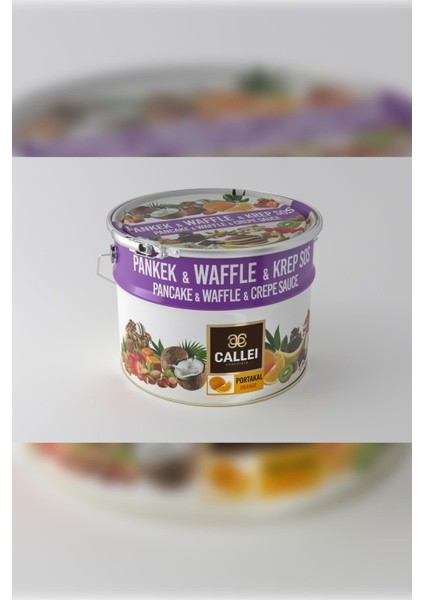 Extra Waffle&krep&pankek Sos-Portakal