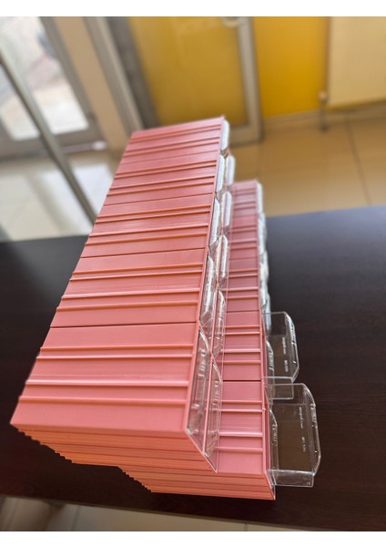 20 Gözlü PEMBE Plastik Çekmeceli Organizer Kutu | Güzellik salonları, hobi ve endüstriyel kullanım. fiyatları