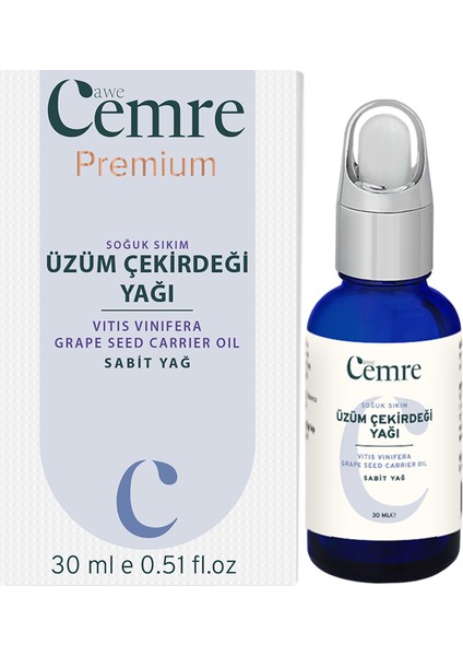 Üzüm Çekirdeği Taşıyıcı Yağı 15 ml