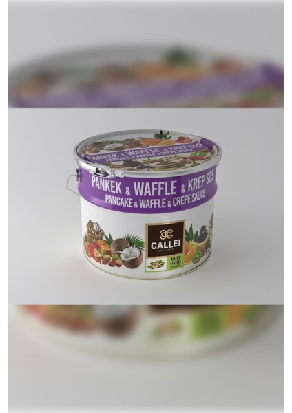Extra Waffle&krep&pankek Sos- Antep Fıstık
