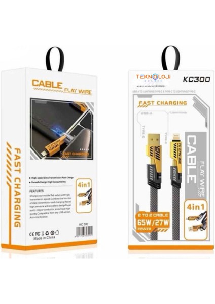 Şarj Kablosu 27W ve 65W Hızlı Şarj Type-C Iphone Hepsi Ile Uyumlu Paraşüt Ipinden Kopmaz Kablo fiyatları