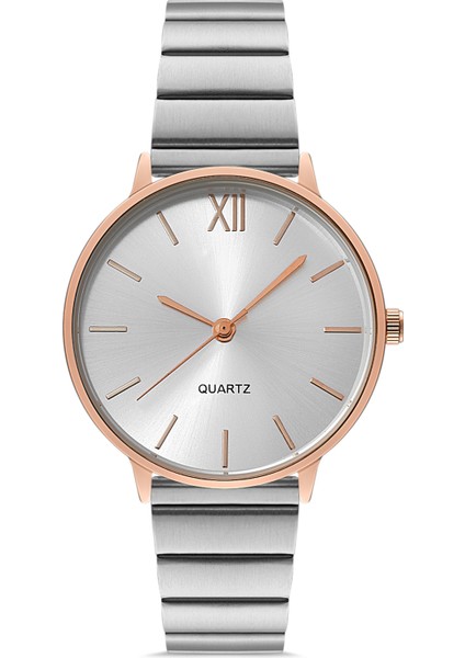 Kadın Çelik Rose-Gold Kol Saati TCTSB000604S0235