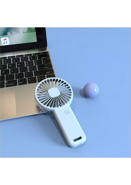Mini Fan,telefon Tutucu,portatif El Vantilatörü Mavi 9,3X19CM indirimleri