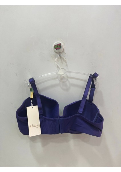 Kadın C Cup Straplez Dolgusuz Mikro Kumaş Lacivert Sütyen - 1110 fiyatları