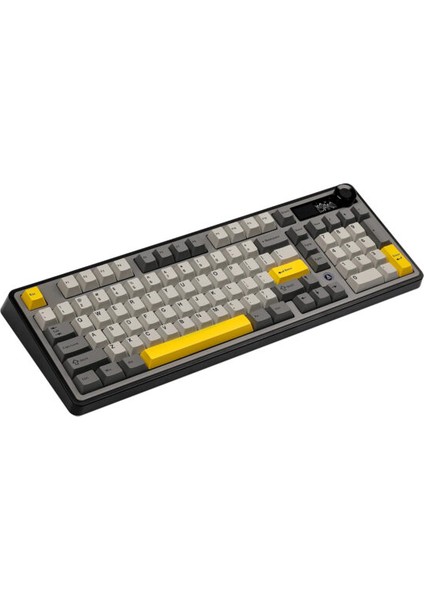 AK980 Gri Gift Switch V2 Rgb Kablosuz Hotswap Mekanik Gaming Klavye modelleri