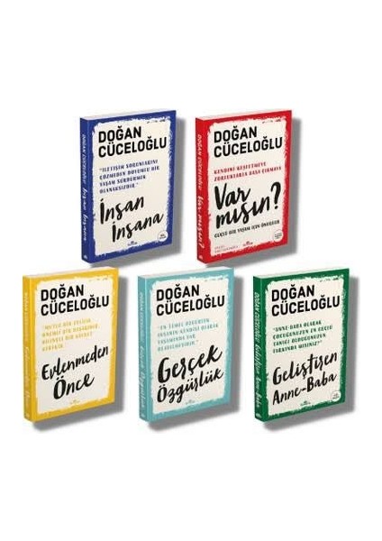 Doğan Cüceloğlu Seti (5 Kitap)