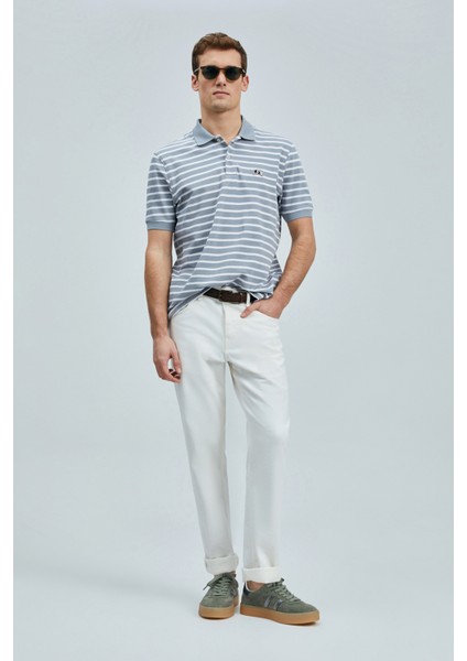 Jon Smart Erkek Polo Tişört Gri fırsatları