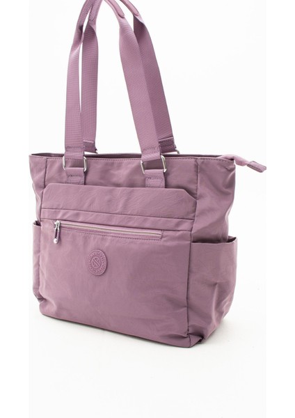 Kadın Çok Gözlü Kullanışlı Suya Dayanıklı Saten Kumaş El ve Omuz Çantası fiyatları