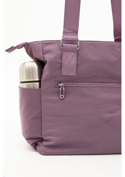 Kadın Çok Gözlü Kullanışlı Suya Dayanıklı Saten Kumaş El ve Omuz Çantası indirimleri