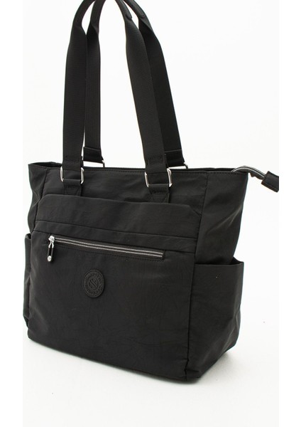 Kadın Çok Gözlü Kullanışlı Suya Dayanıklı Saten Kumaş Çapraz Askılı El ve Omuz Çantası fiyatları