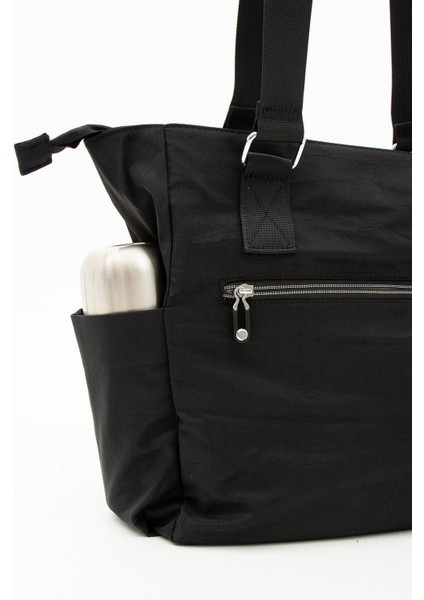 Kadın Çok Gözlü Kullanışlı Suya Dayanıklı Saten Kumaş Çapraz Askılı El ve Omuz Çantası indirimleri