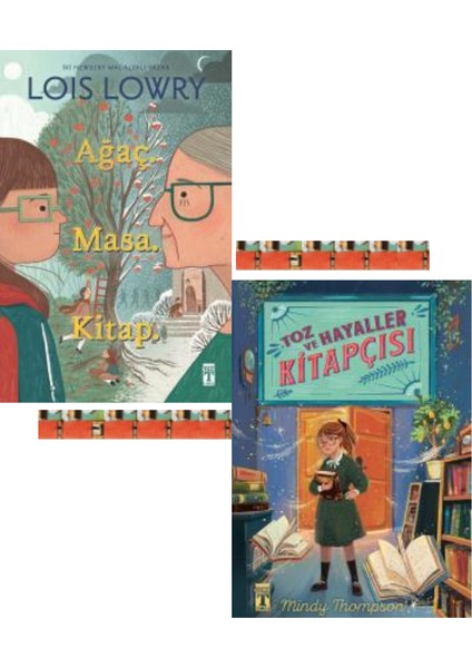 Ağaç Masa Kitap,toz ve Hayaller Kitapçısı (2kitap) 6.7.8.sınıflar Okuma