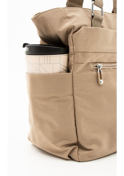 Kadın Çok Gözlü Kullanışlı Suya Dayanıklı Saten Kumaş Çapraz Askılı El ve Omuz Çantası modelleri