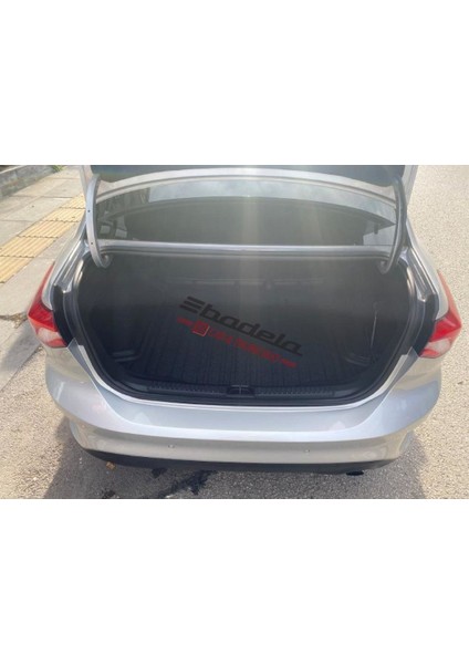 2022 Ford Focus 5 Sedan 3D Kauçuk Bagaj Havuzu
