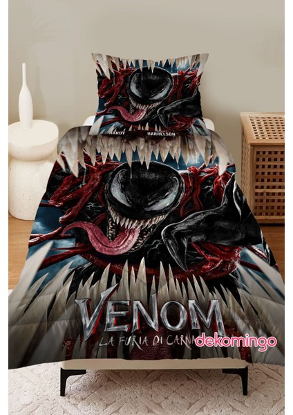 Venom Bebek ve Çocuk Odası Kapitone Yorgan