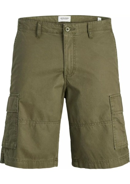 Jack&jones Cole Mateo Cargo Mid Erkek Haki Şort