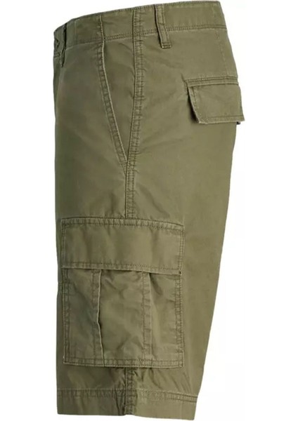 Jack&jones Cole Mateo Cargo Mid Erkek Haki Şort