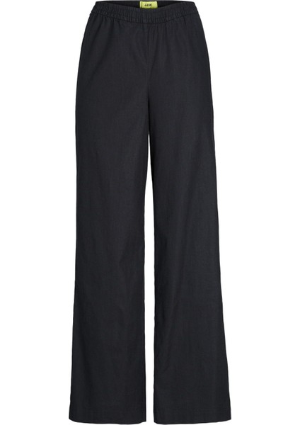 JJXX Jxpoppy Lınen Hw Pant Pnt Siyah Kadın Pantolon indirimleri