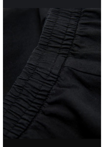 JJXX Jxpoppy Lınen Hw Pant Pnt Siyah Kadın Pantolon