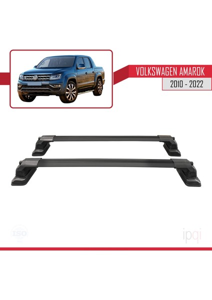 Volkswagen Amarok 2010-2022 Arası ile Uyumlu Ace-3 Ara Atkı Tavan Barı Siyah 2 Adet fırsatları
