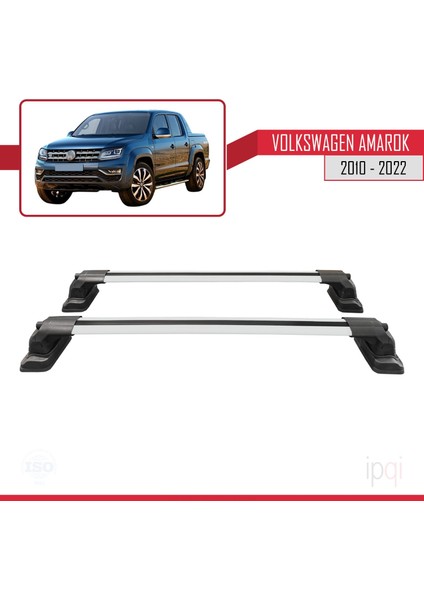 Volkswagen Amarok 2010-2022 Arası ile Uyumlu Ace-3 Ara Atkı Tavan Barı Gri 2 Adet fırsatları
