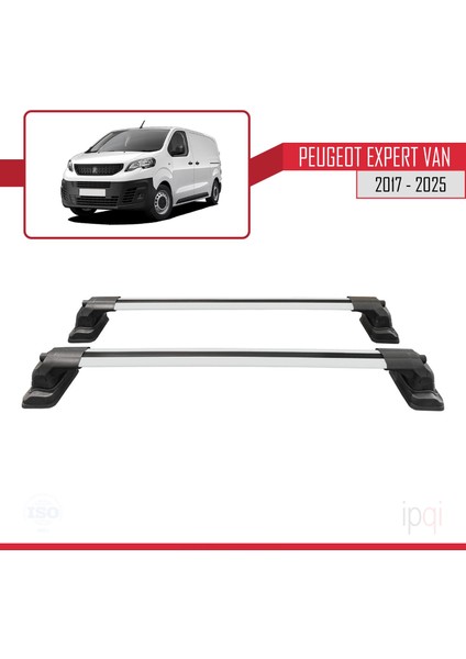 Peugeot Expert Van 2017-2025 Arası ile Uyumlu Ace-3 Ara Atkı Tavan Barı Gri 2 Adet fırsatları