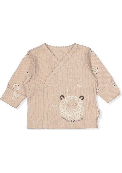 Organik Raporlu Interlok Zıbın Set 10LU (Organıc Lıttle Lamb) Z1027 Bej 0-3M/62CM modelleri