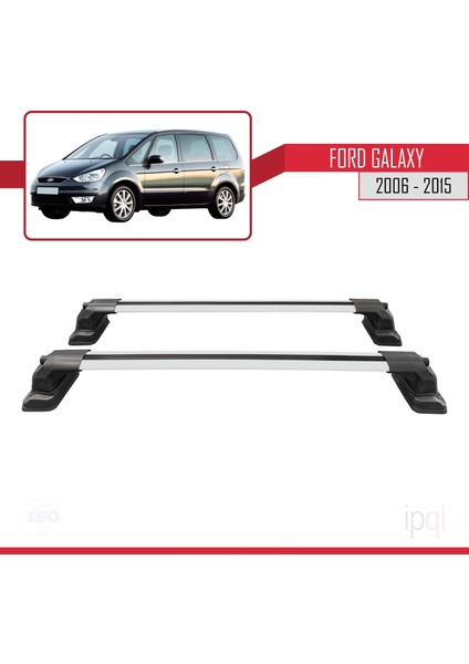 Ford Galaxy (Mk3) 2006-2015 Arası ile Uyumlu Ace-3 Ara Atkı Tavan Barı Gri 2 Adet fırsatları