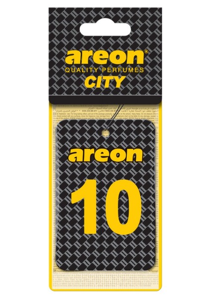 City Vanilla Black 10 Oto Araç Kokusu