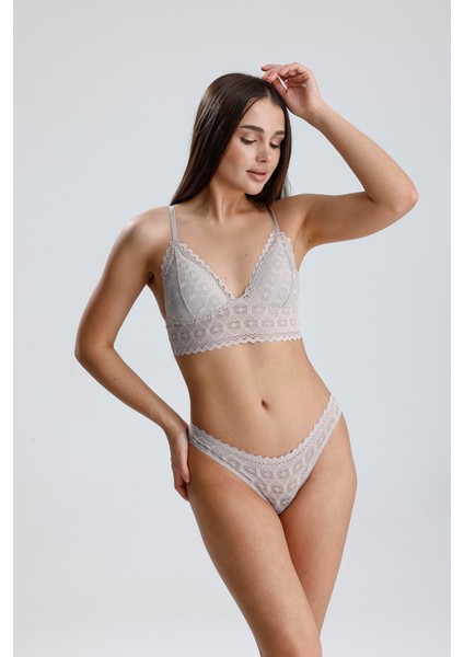 Dantel Detay Bralet Takım | Vizon 282 fiyatları