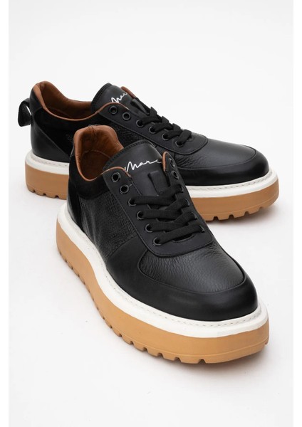 Deri Kalın Hafif Tabanlı Erkek Ayakkabı 21148
