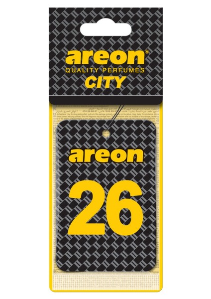 City Vanilla Black 26 Oto Araç Kokusu