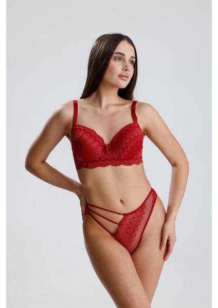 Desteksiz C Kap Sütyen Takım | Bordo 229 fiyatları