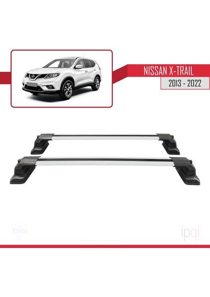 Nissan X-Trail 2013-2022 Arası ile Uyumlu Ace-3 Ara Atkı Tavan Barı Gri 2 Adet fırsatları