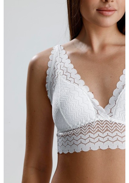 Dantelli Bralet Takım | Ekru 284 fiyatları