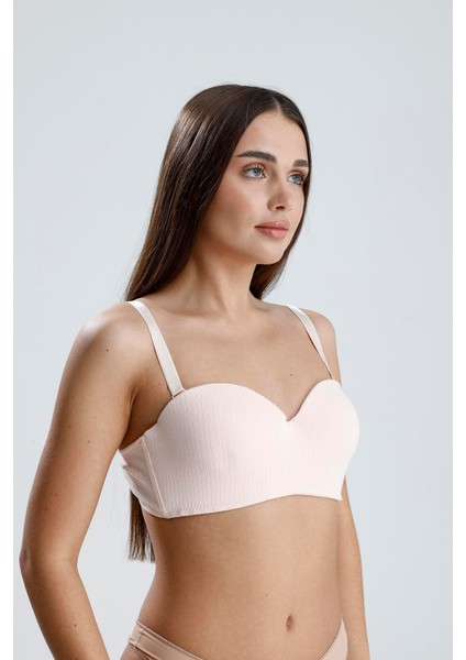 Basic Lotus Sütyen | Pudra 276
