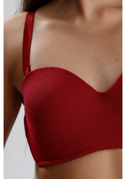Basic Lotus Sütyen | Bordo 276 fiyatları